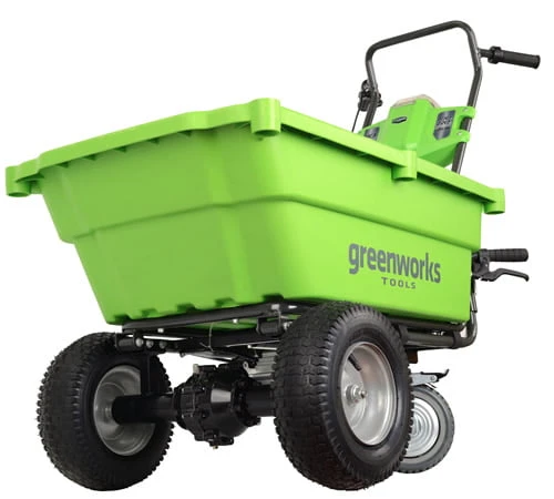 Greenworks 40v Self-Propelled Cart With 2 X Batteries And Charger