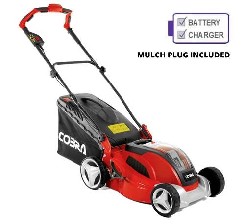 Cobra MX4140V 41cm Cut Push Cordless Lawn Mower - Image 2
