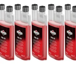 Five 250ml Bottles Briggs & Stratton Fuel Fit Stabiliser 992381