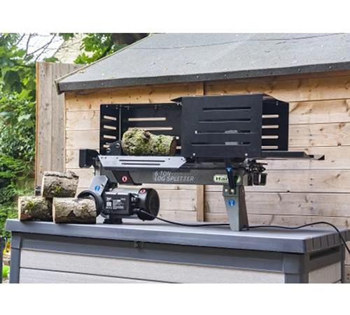 Handy THLS-6G 6 Ton Electric Log Splitter With Guard - Image 7