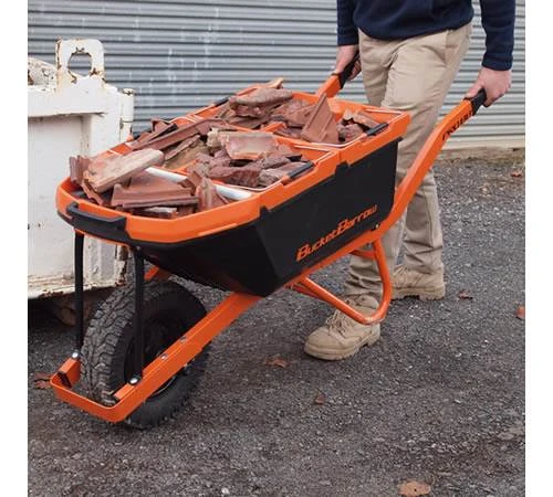 BucketBarrow Pro88 Wheelbarrow With Buckets And Scoop - Image 10